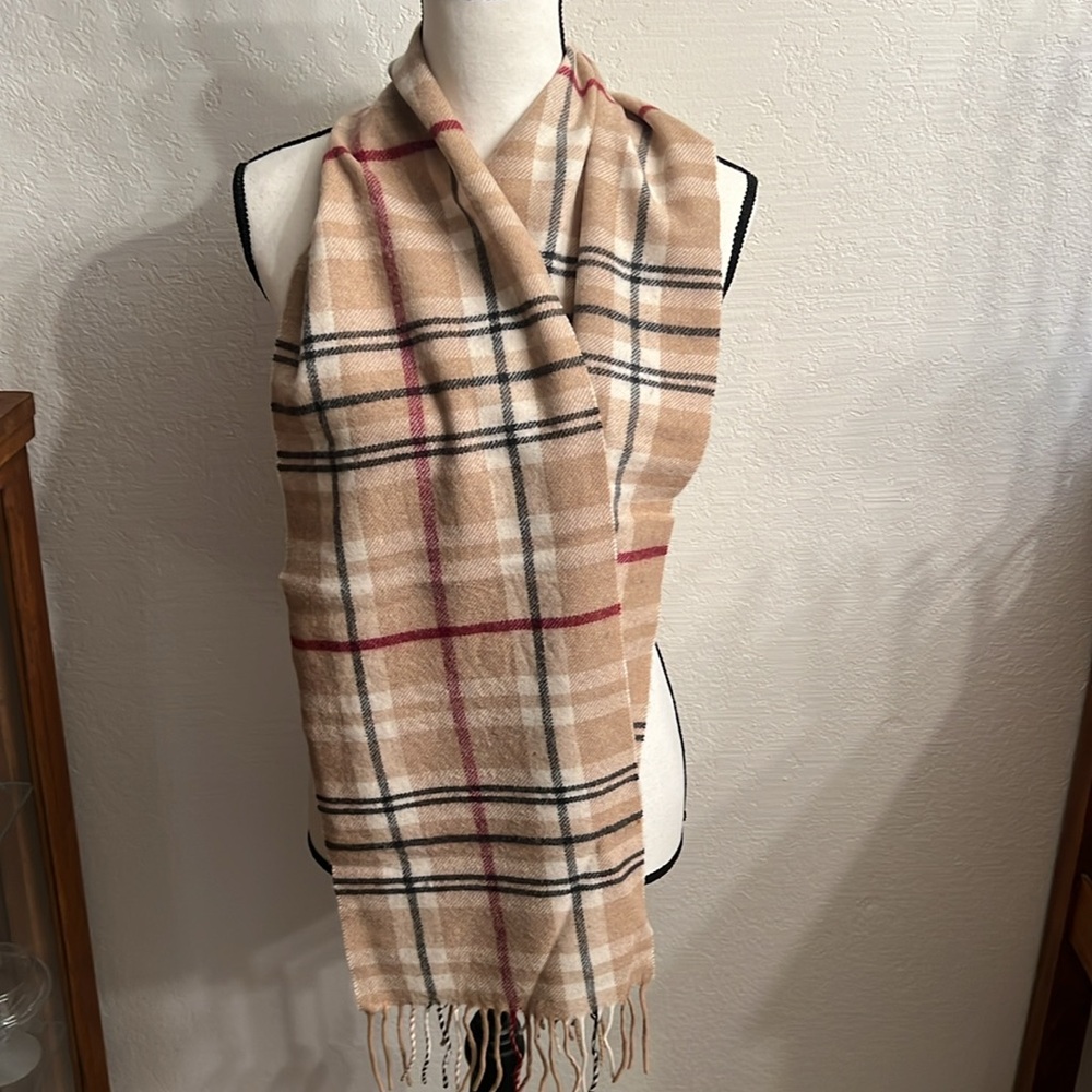 Peck & Peck cashmere scarf!  Beautiful colors